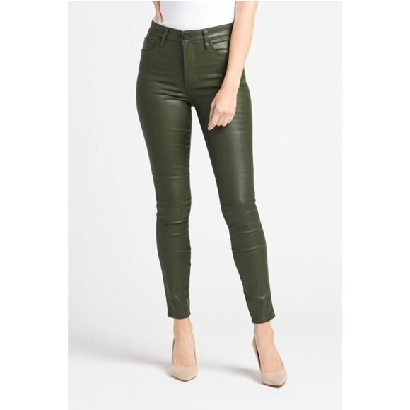 KUT FROM THE KLOTH NWT Coated High Rise Mia Fab Ab Toothpick Skinny Jean // 00
